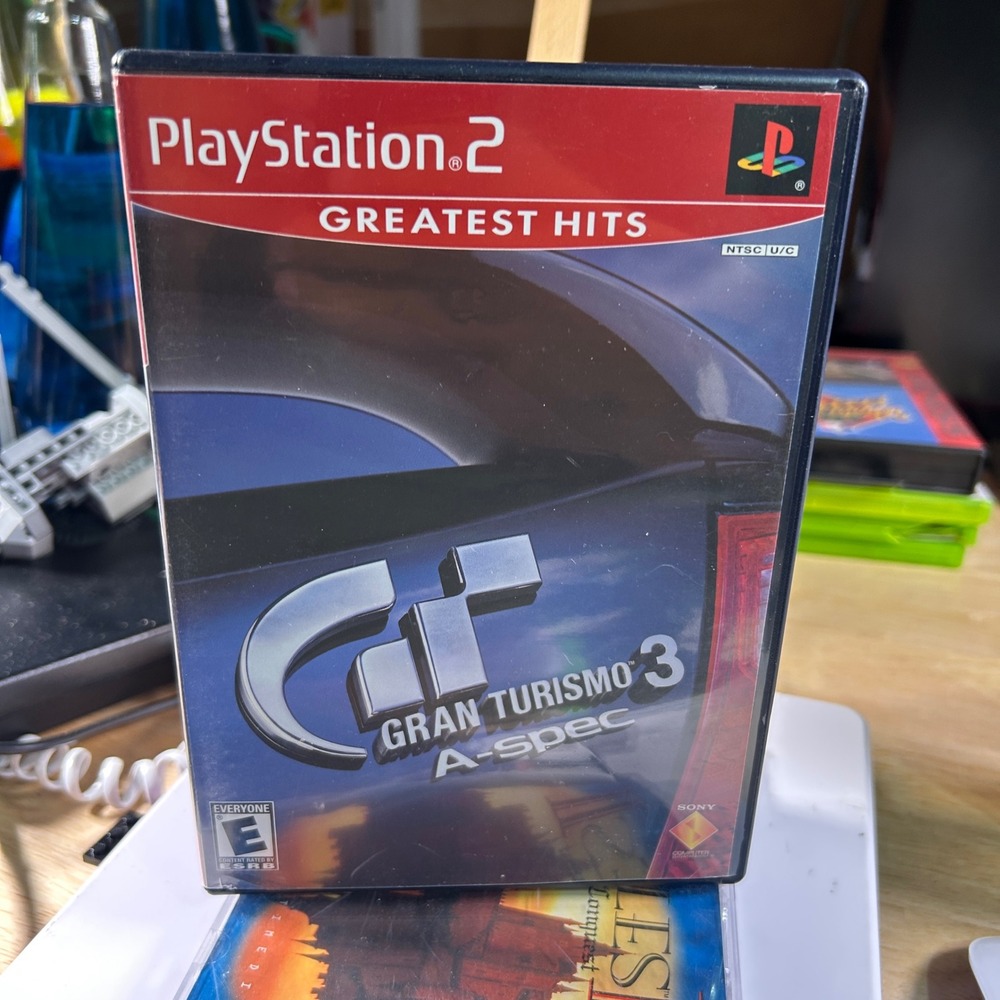 Gran Turismo 3 A-spec Sony PlayStation 2 PS2 Greatest Hits Racing Game